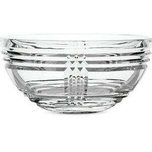 Ralph Lauren Glen Plaid 5.75" Crystal Collectible Round Bowl Discontinued